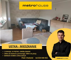 Mieszkanie trzypokojowe 62,40 m², Ustka, Sprzymierzeńców, Sprzedaż