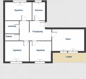 Mieszkanie czteropokojowe 68,20 m², Warszawa, Bemowo, Doroszewskiego, Sprzedaż