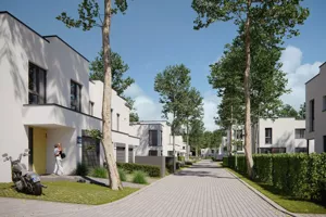 Malachitowe Wzgórza etap IV, nowe domy, INART, ul. Malachitowa, Kokoszki, Gdańsk
