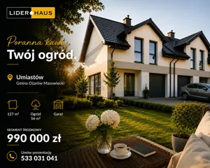Dom segment środkowy 127,00 m², Umiastów, Sprzedaż
