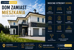 Dom segment skrajny 169,00 m², Wierzbin, Warszawska, Sprzedaż