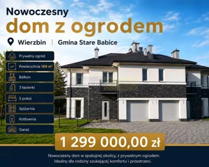 Dom segment skrajny 169,00 m², Wierzbin, Warszawska, Sprzedaż