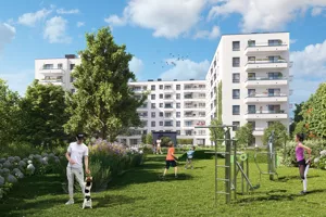 Osiedle Urbino 1.4, nowe mieszkania, Dom Development, ul. Równoległa, Włochy (Raków), Warszawa