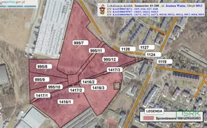 Działka 116 142,00 m², Sosnowiec, Niwka, Jamesa Watta, Sprzedaż