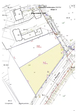 Działka 1 828,00 m², Józefów, Sprzedaż