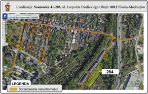 Działka 11 283,00 m², Sosnowiec, Dańdówka, Okulickiego, Sprzedaż
