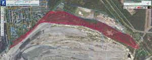 Działka 224 243,00 m², Sosnowiec, Porąbka, Stacyjna i Łazienna, Sprzedaż