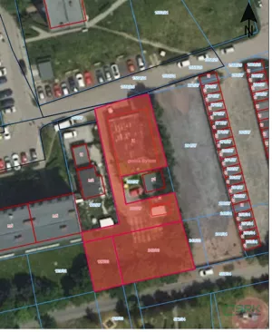Działka 1 175,00 m², Bytom, Stroszek, Strzelców Bytomskich, Sprzedaż