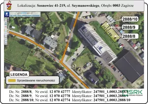 Działka 490,00 m², Sosnowiec, Porąbka, Szymanowskiego, Sprzedaż