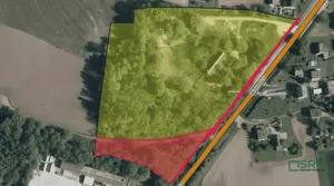 Działka 4 107,00 m², Mszana, Wolności, Sprzedaż