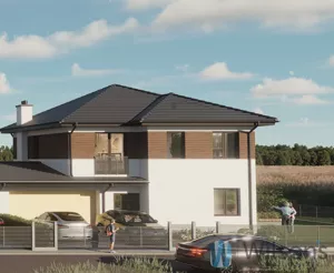 Dom segment skrajny 170,00 m², Falenty Nowe, Panoramy, Sprzedaż