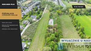 Działka 1 000,00 m², Łomianki Dolne, Łużycka, Sprzedaż