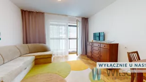Mieszkanie dwupokojowe 43,73 m², Warszawa, Zwierzyniecka, Wynajem