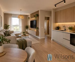 Mieszkanie trzypokojowe 52,33 m², Miłoszyce, Sprzedaż