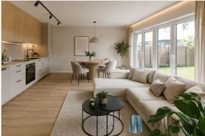 Mieszkanie pięciopokojowe 78,81 m², Radwanice, Sprzedaż
