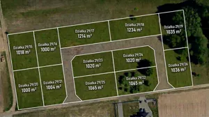 Działka 1 000,00 m², Tołcze, Sprzedaż