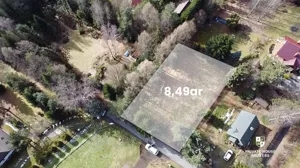 Działka 849,00 m², Włosań, Bajeczna, Sprzedaż