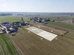 Działka 954,00 m², Jedlnia-Letnisko, Bracka, Sprzedaż
