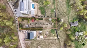 Działka 1 372,00 m², Brzezowa, Sprzedaż