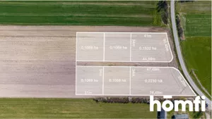 Działka 1 069,00 m², Chomentów-Puszcz, Sprzedaż