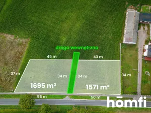 Działka 1 571,00 m², Biskupice, Kościelna, Sprzedaż