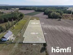 Działka 1 580,00 m², Ławeczko Stare, Sprzedaż