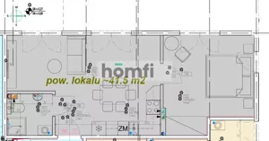 Biuro 41,50 m², Wrocław, Nowy Dwór, Nowodworska, Wynajem