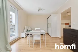 Mieszkanie jednopokojowe 31,33 m², Wrocław, Psie Pole-Zawidawie, Zakrzów, Zatorska, Wynajem