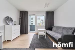 Mieszkanie jednopokojowe 28,35 m², Wrocław, Krzyki-Partynice, Krzyki, Żegiestowska, Wynajem