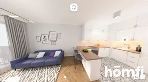 Mieszkanie dwupokojowe 35,91 m², Toruń, Jakubskie Przedmieście, Droga Trzeposka, Sprzedaż