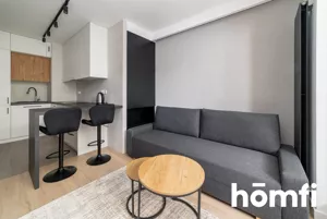 Mieszkanie dwupokojowe 33,22 m², Łódź, Polesie, 6 Sierpnia, Wynajem