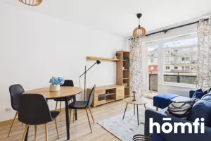 Mieszkanie dwupokojowe 47,05 m², Wrocław, Adama Jerzego Czartoryskiego, Wynajem