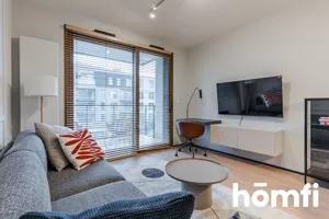 Mieszkanie dwupokojowe 42,50 m², Gdańsk, Oliwa, Artura Grottgera, Wynajem