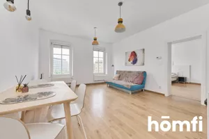 Mieszkanie dwupokojowe 60,00 m², Wrocław, Biskupin-Sępolno-Dąbie-Bartoszowice, Śródmieście, kard. Augusta Hlonda, Wynajem