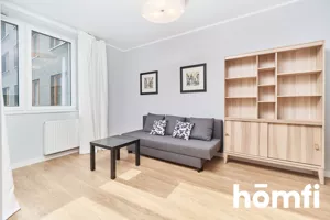 Mieszkanie dwupokojowe 43,26 m², Wrocław, Krzyki-Partynice, Krzyki, Gwiaździsta, Wynajem