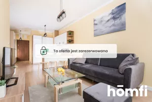 Mieszkanie dwupokojowe 42,50 m², Kraków, Dębniki, Ruczaj, Jana Kantego Federowicza, Wynajem