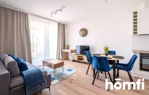 Mieszkanie dwupokojowe 40,73 m², Gdańsk, Śródmieście, ks. Jerzego Popiełuszki, Wynajem