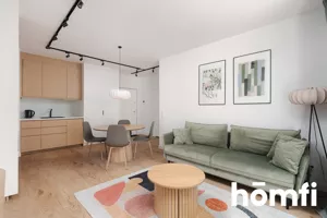 Mieszkanie dwupokojowe 40,73 m², Gdańsk, Śródmieście, ks. Jerzego Popiełuszki, Wynajem