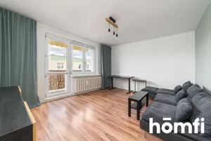 Mieszkanie dwupokojowe 52,40 m², Łódź, Widzew, Karola Adamieckiego, Wynajem