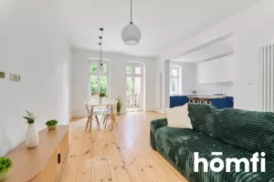 Mieszkanie dwupokojowe 74,92 m², Wrocław, Krzyki-Partynice, Krzyki, Krzycka, Wynajem