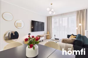 Mieszkanie dwupokojowe 39,89 m², Wrocław, Kurlandzka, Wynajem