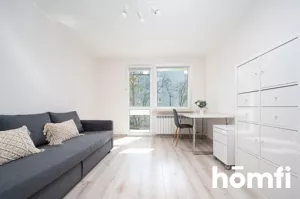 Mieszkanie dwupokojowe 38,32 m², Kraków, Podgórze, Leonida Teligi, Wynajem