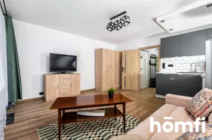 Mieszkanie dwupokojowe 34,10 m², Kraków, Stare Miasto, Śródmieście, Powstańców, Wynajem