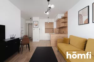 Mieszkanie dwupokojowe 43,76 m², Gdańsk, Letnica, Starowiejska, Wynajem