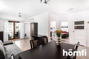 Mieszkanie dwupokojowe 54,54 m², Kraków, Podgórze, Tadeusza Szafrana, Wynajem