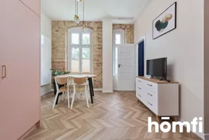 Mieszkanie dwupokojowe 30,00 m², Wrocław, Huby, Wapienna, Wynajem