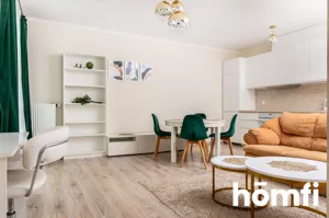 Mieszkanie dwupokojowe 43,48 m², Kraków, Krowodrza, Wrocławska, Wynajem