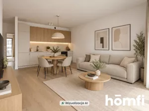 Mieszkanie trzypokojowe 59,59 m², Warszawa, Mokotów, Cybernetyki, Sprzedaż