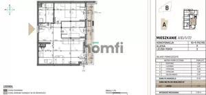 Mieszkanie trzypokojowe 52,41 m², Kielce, Nowy Folwark, Górna, Sprzedaż