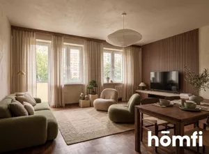 Mieszkanie trzypokojowe 60,10 m², Lublin, Ponikwoda, Józefa Pankiewicza, Sprzedaż